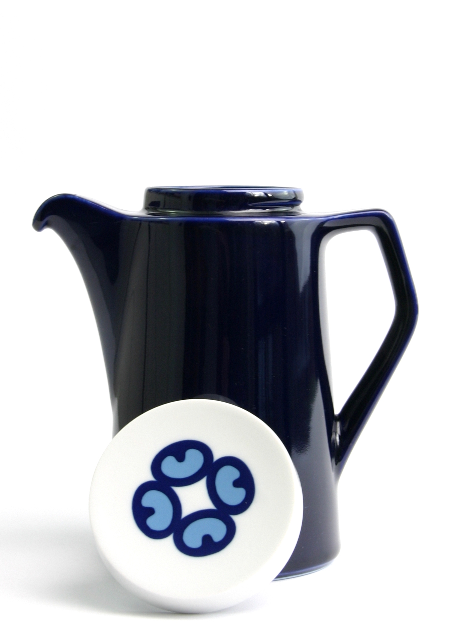 Cobalt blue tea pot main