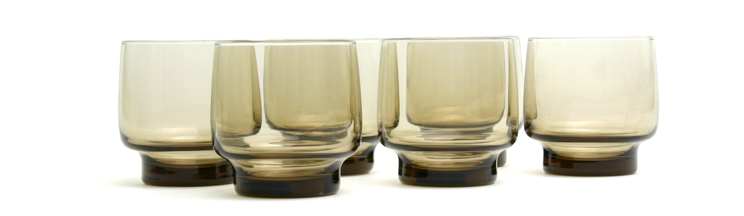 Luminarc smoked glass little tumblers main